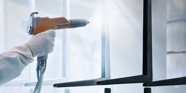 Verniciatura industriale negli ambienti di lavoro