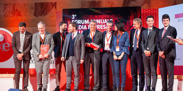 Social Impact Index: Tama Aernova premiata a Firenze