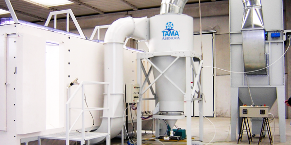 Verniciatura a polvere: come recuperare il massimo dell’Overspray? 